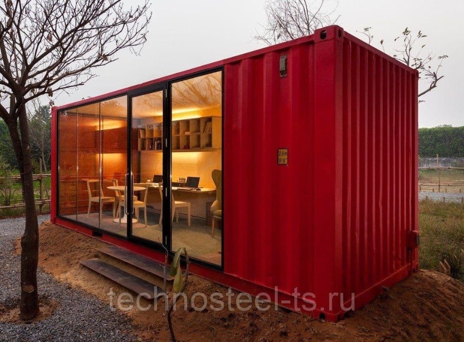 Контейнер под дом, офис, магазин