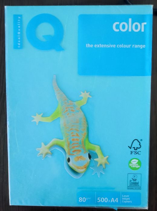 Цветная бумага 500 л.