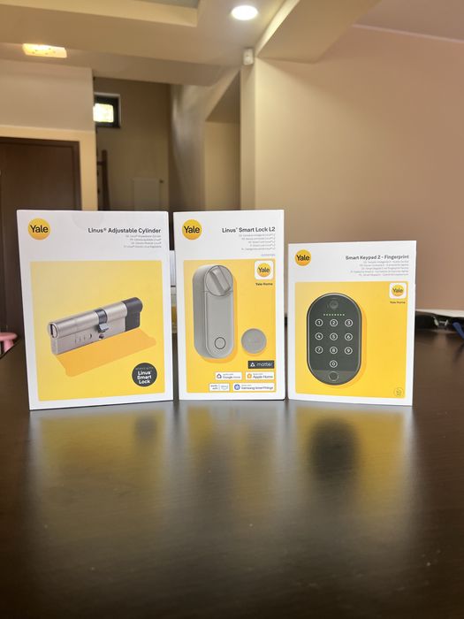 Kit Complet Incuietoare Inteligenta Yale Linus L2