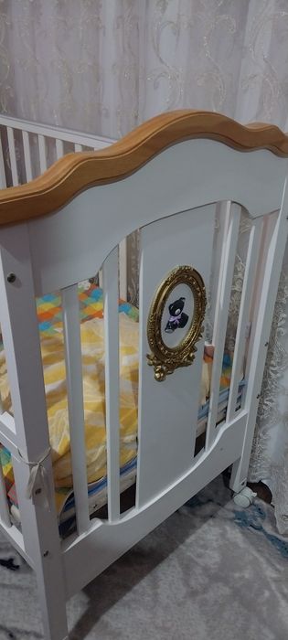 Детский кровать белый