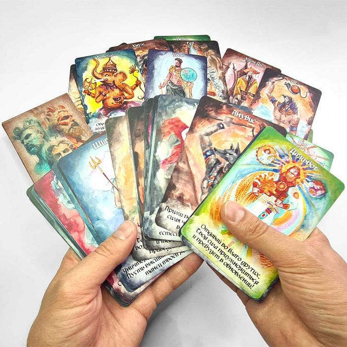 Карты с посланиями "Пантеон"