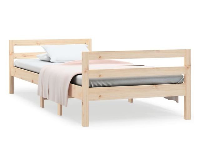 Pat 90x200 plus Saltea 90x200x27cm noua sigilata