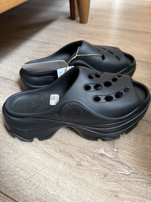 Adidas by Stella McCartney - Logo rubber clogs