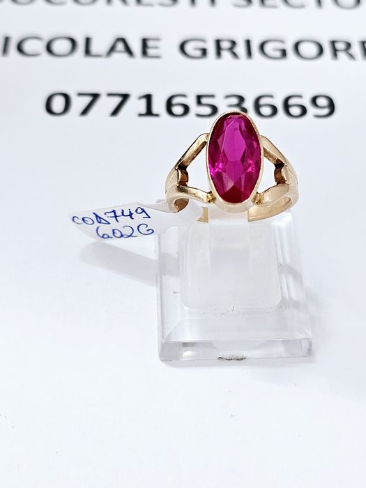 Vand inel dama din aur 14 k 6.02 g cod 749