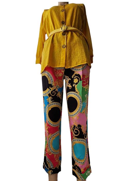 Pantaloni multicolori, marimi S, L