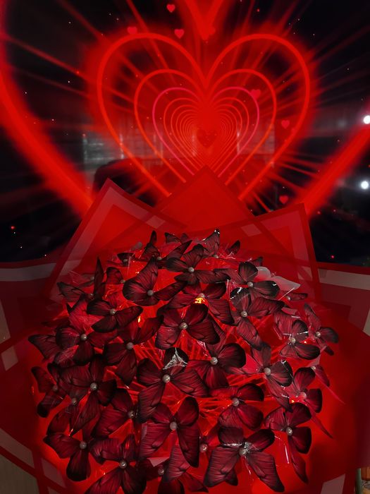 Букет из бабочек