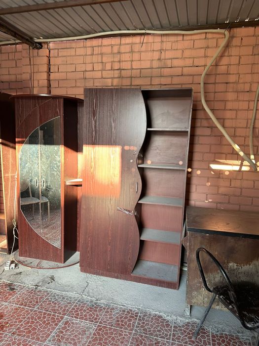 Кофемашина и шкаф