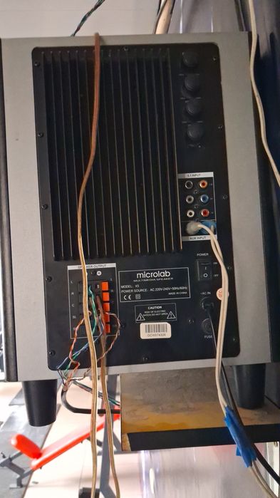 Microlab сабуфер x5