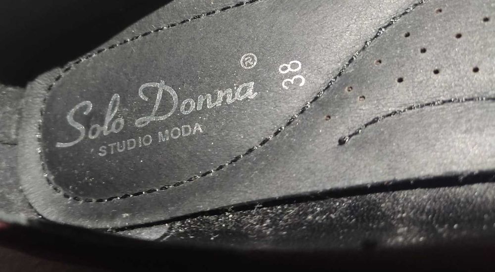 Pantofi Benvenuti Solo Donna Studio Moda marimea 38 din piele intoarsa