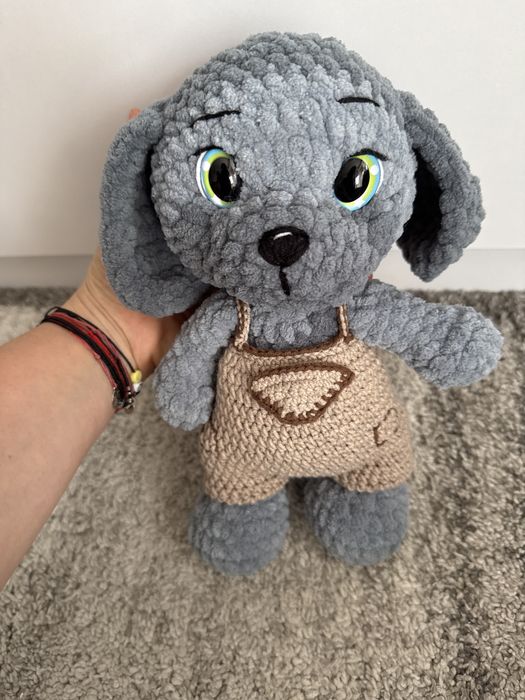 Cățeluș amigurumi