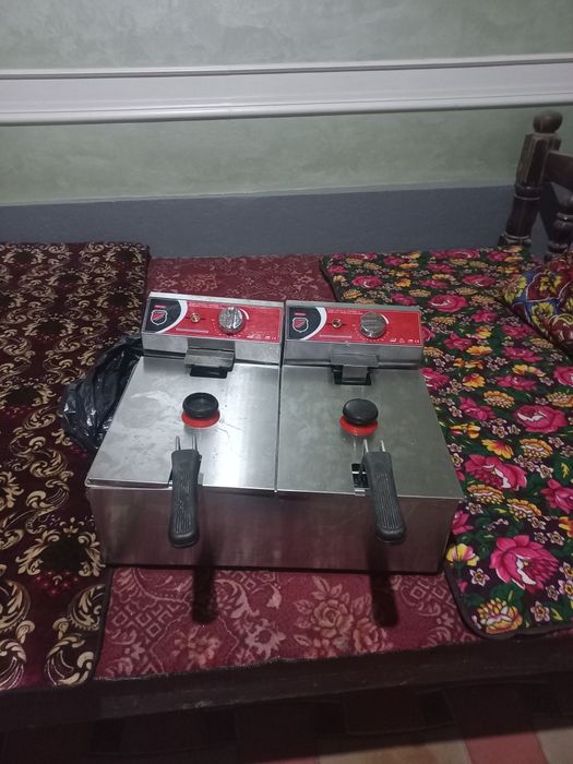 Ikki idishli elektr fritoz