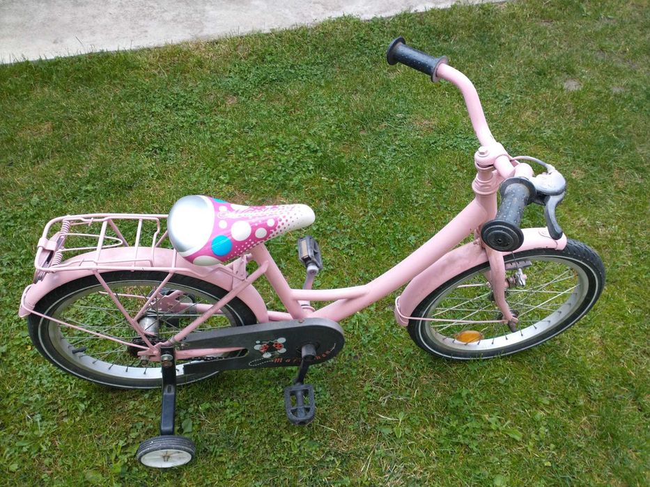 Bicicleta copii roz