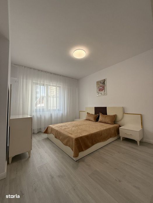 Apartament bloc nou, centrala pe gaz, balcon, terasa