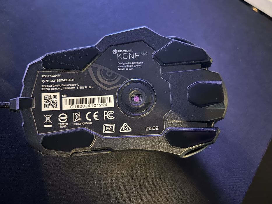 Mouse Gaming Roccat Kone AIMO Black RGB