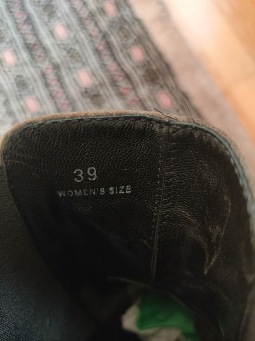 Боти TOD'S, 39 номер, цвят каки