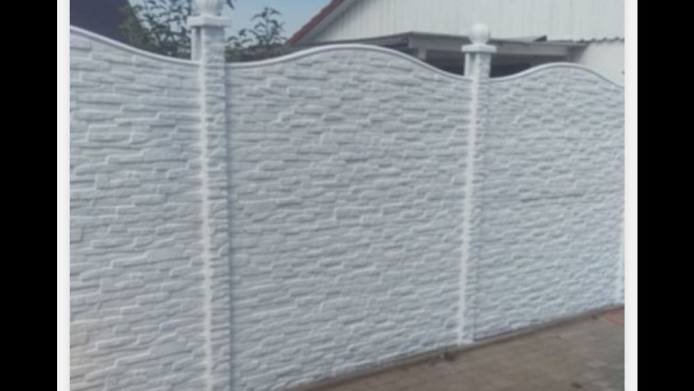 gard placi beton armat