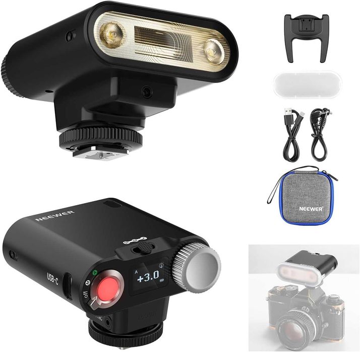 Bliț cu contact unic NEEWER Z160  Canon Nikon Sony Fuji Olympus