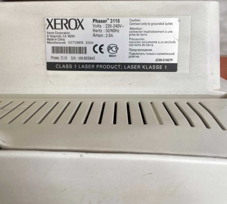 Принтер Xerox Phaser 3116 Срочно продам