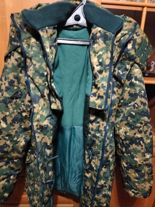 Зимний армейский бушлат