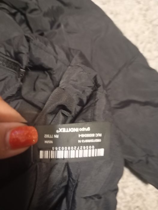 Яке с гъши пух Zara за момиче, ново за 13,14 години