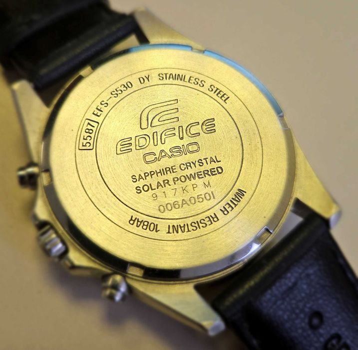 Ceas Casio Edifice Solar Powered Sapphire Crystal