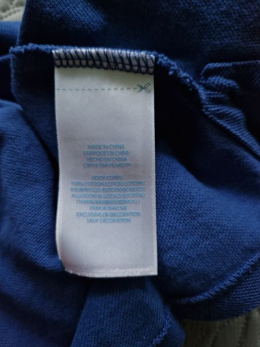 Tricou polo, maneca lunga, Ralph Lauren, marime 18 luni