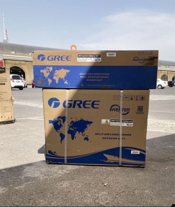 Кондиционер GREE , INVERTOR, R32/R410 мощный, оригинал, доставка есть!