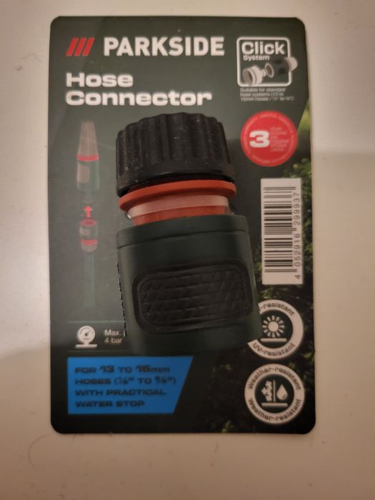 Конектор за маркуч Parkside Click