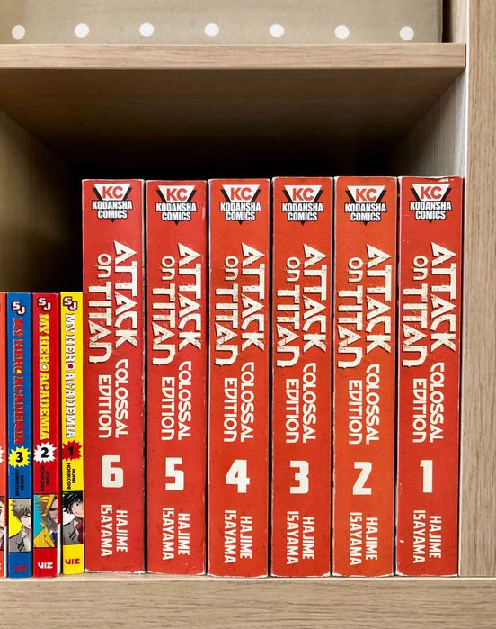 ATTACK ON TITAN: Colossal Edition vol. 1-6