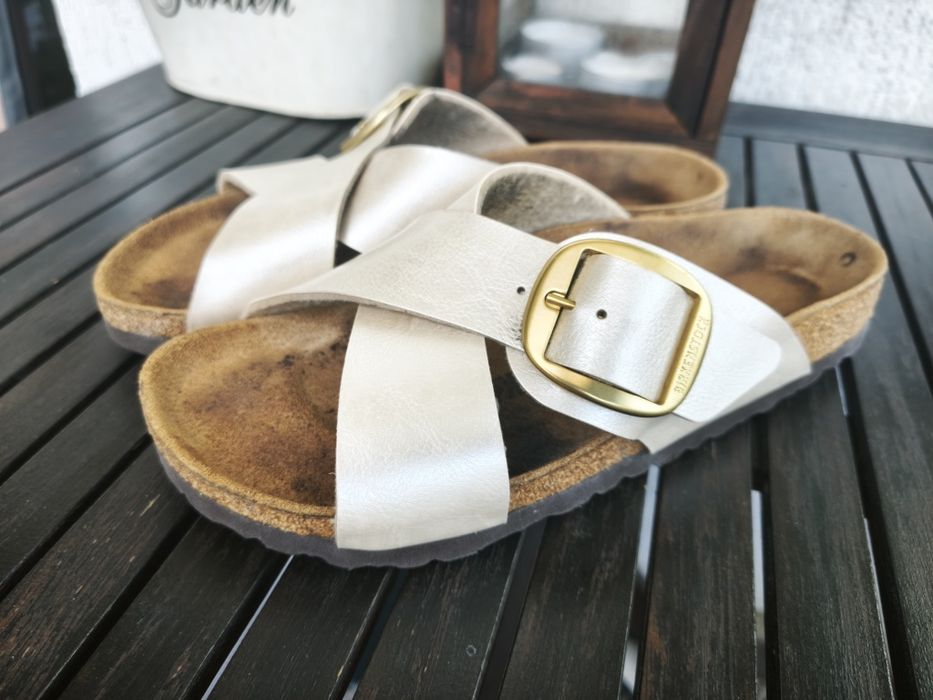 Birkenstock, чехли еко кожа, номер 38