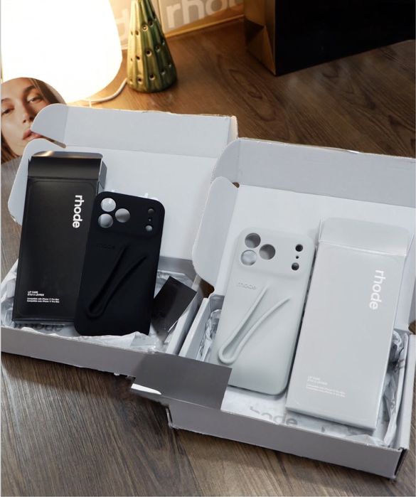 rhode калъфи и Rhode гланцове Черен Нова Колекция Оригинал Case+Gloss