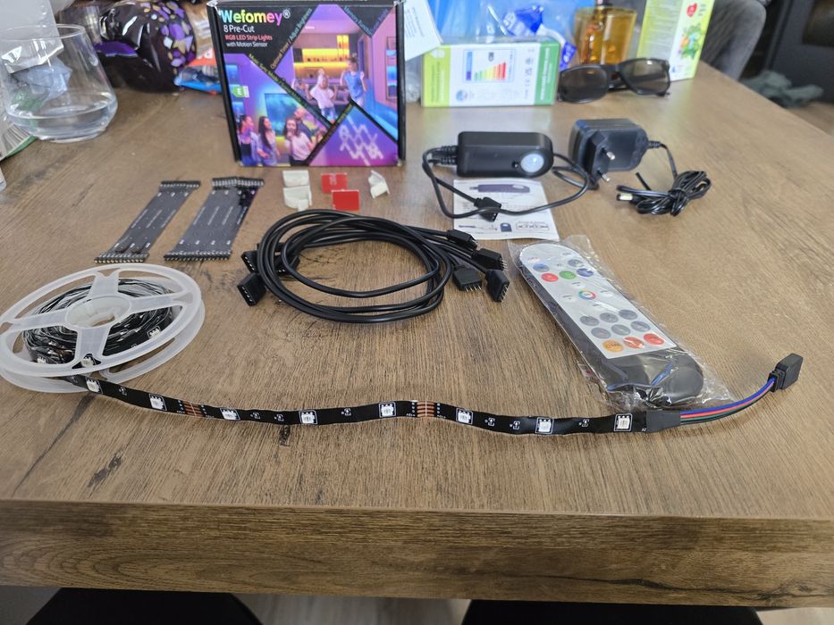 RGB LED лента Wefomey 8 Pre-Cut RGB LED 5метра