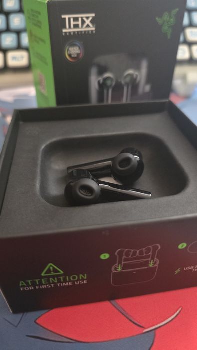 НОВИ геймърски слушалки  Razer Hammerhead PRO HYPERSPEED CROSS-PLATFORM  TWE