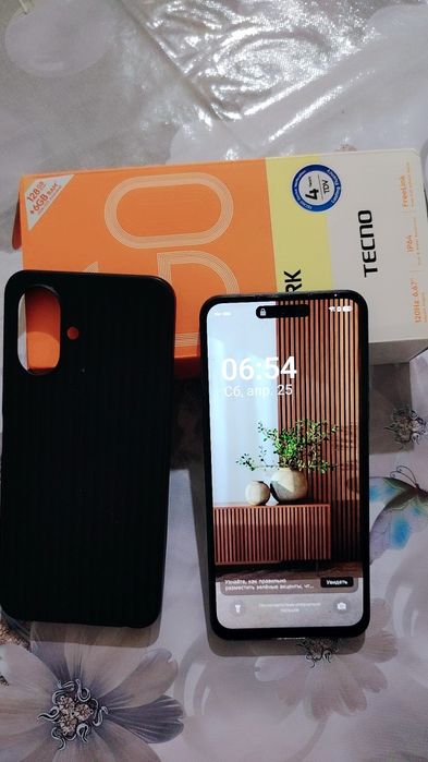 Продам телефон Tecno Spark Go 2 новый 1 месяц пользования 128гб