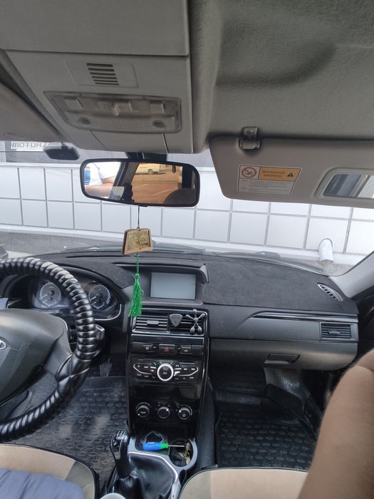 Коврик на панель из Алькантары