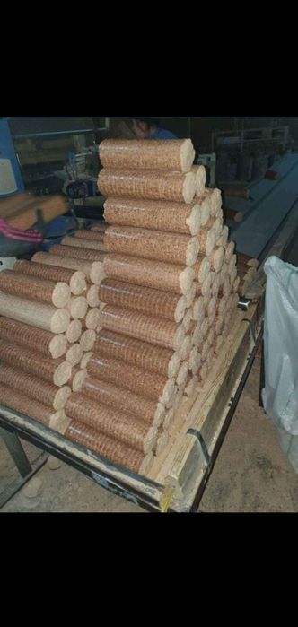 Brichete din rumeguș de fag livrate la domiciliu