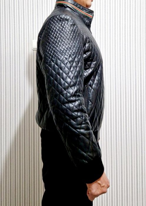 Куртка кожаная новая