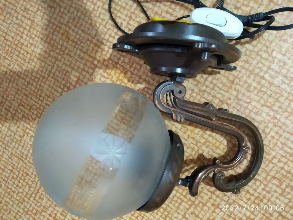 Настенный светильник бра СССР