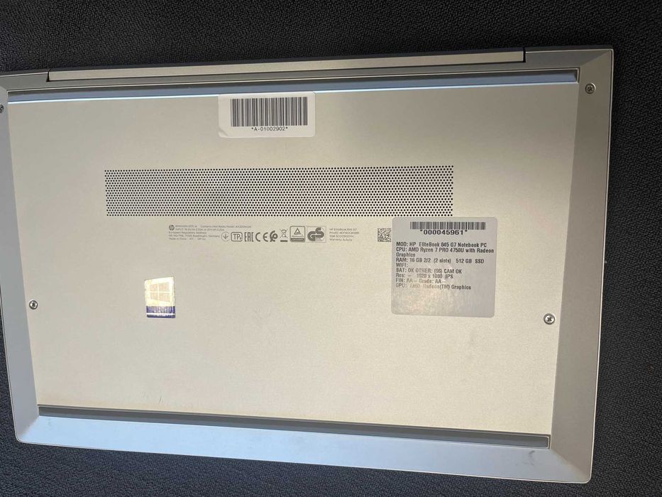 Лаптоп HP 845 G7 Ryzen 7 Pro 4750U 16GB 512NVMe