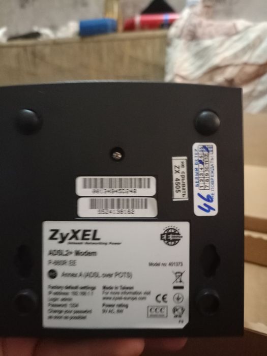 Модем ZyXEL P-660R EE (ADSL2+)