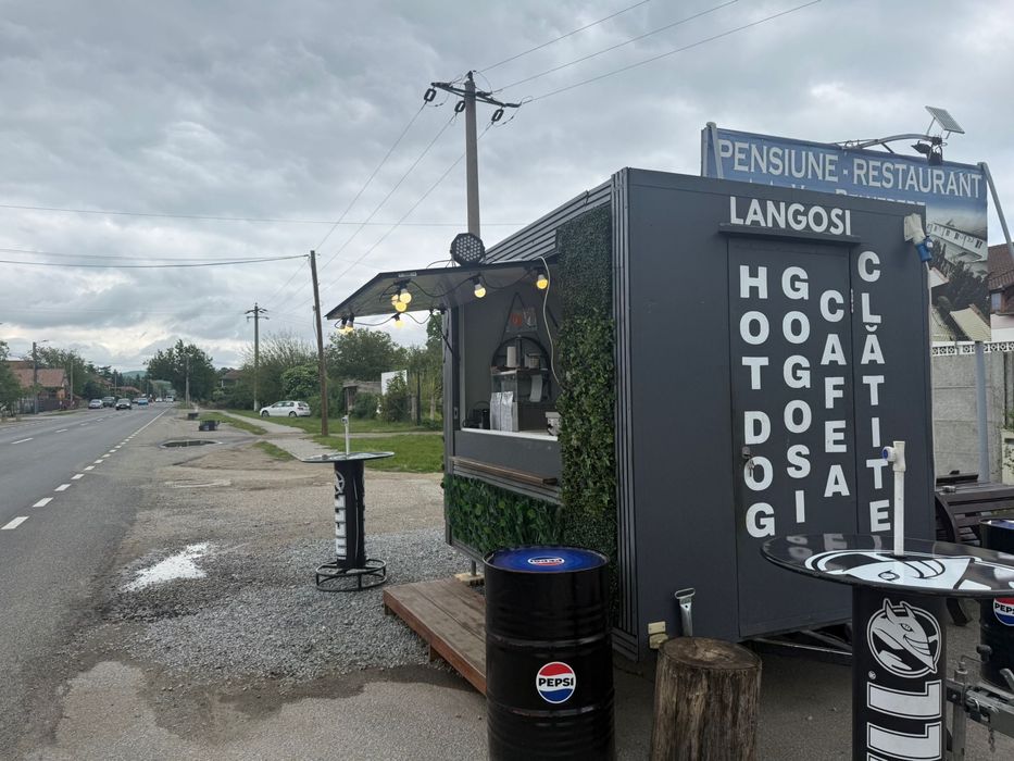 Rulotă comercială complet echipată – gata de lucru!
