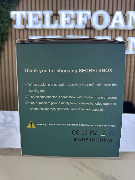 SecretBox cutie frigorifica portabila pt medicamente