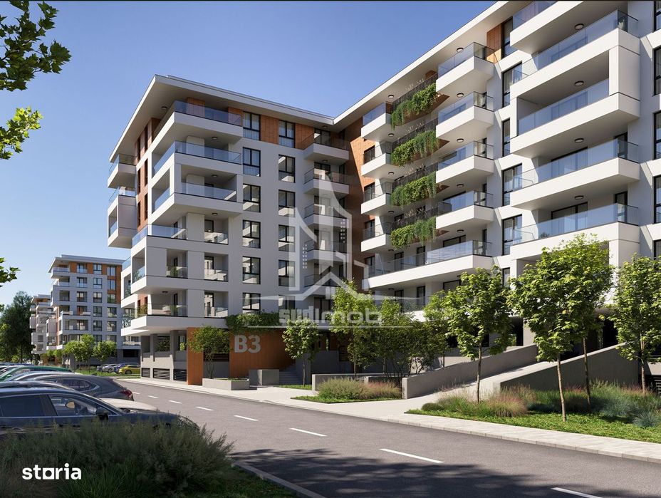Apartament 2 camere tip studio Sky Garden.
