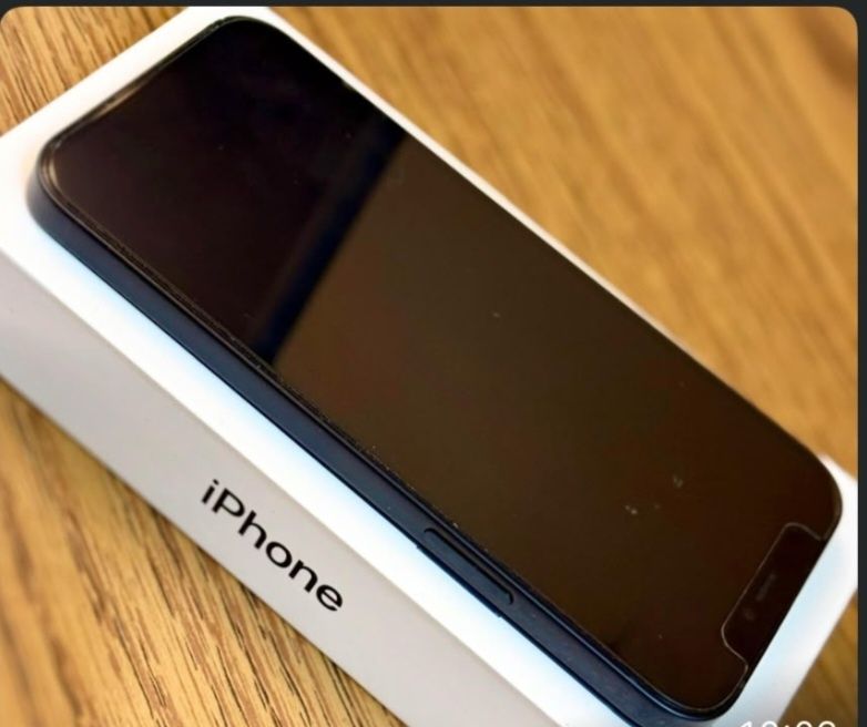 IPhone 12 Black,folie sticla, 64 GB