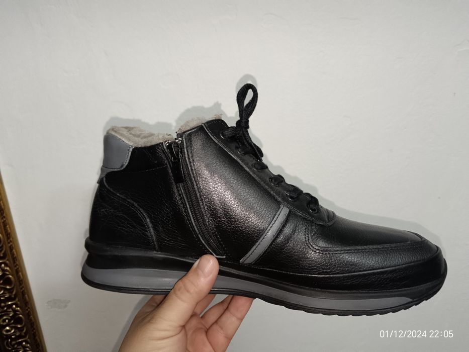 Зимние полуботинки