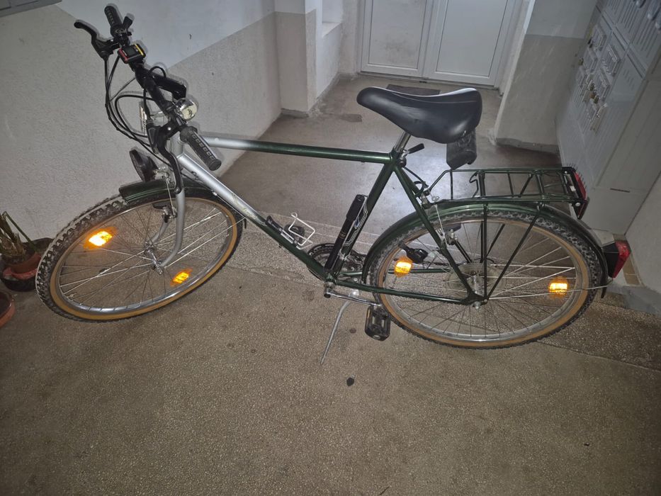 Vad bicicleta cu portbagaj