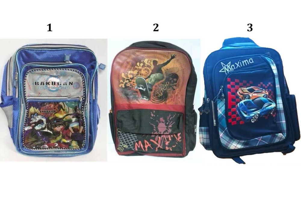 Раници за училище, спорт, екскурзия  - Бакуган и др-