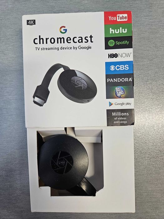 Chromecast Smart TV безжично свързване на телефон