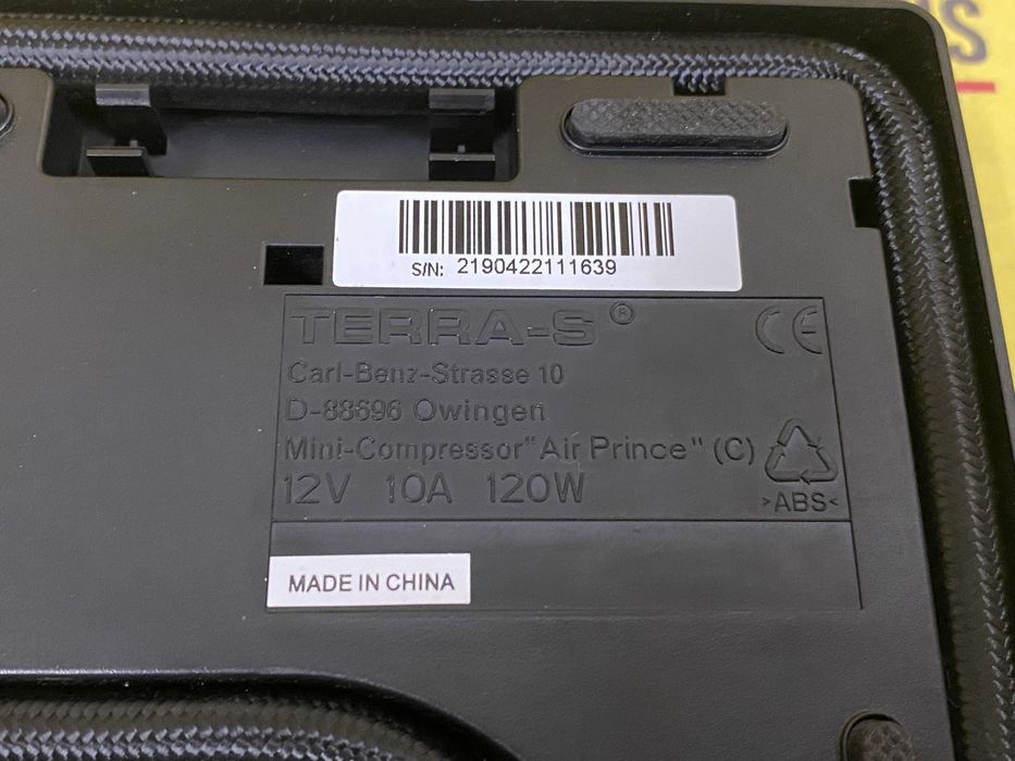 Compresor auto umflat roti kit pana original Toyota 120w cu husă