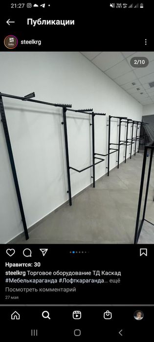 Торговое оборудование, лофт мебель